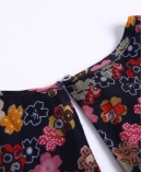  Cherry Blossom Printed Silk Jumpsuit